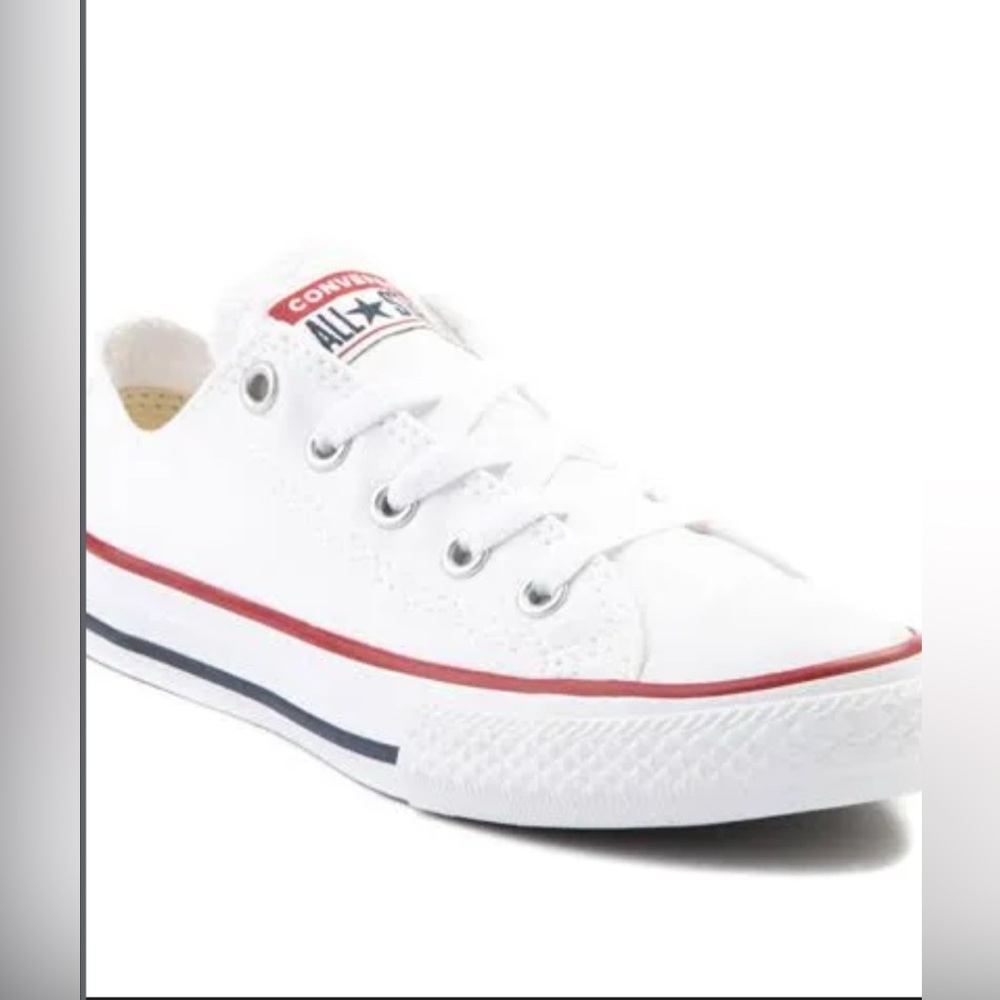 Converse Kids Sneakers in White and Red